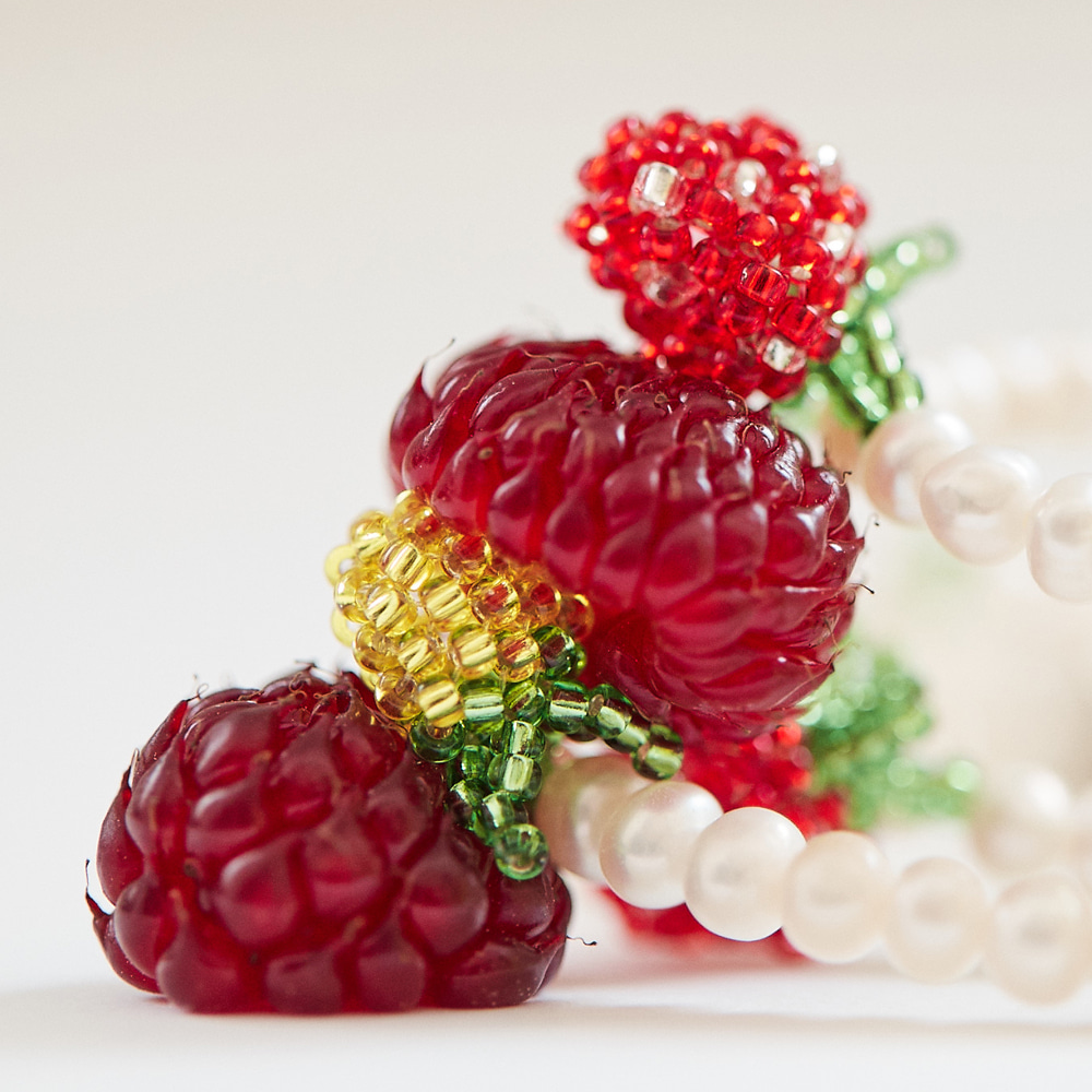 [오마이걸 유아 착용]Nature Fruit Pearl Necklace_4Type